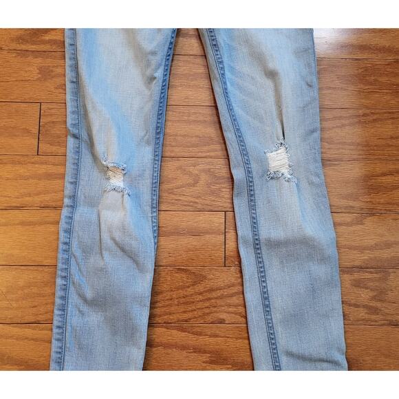 Abercrombie & Fitch Jeans Women (4L) 26X31 Super Skinny Low Rise Distressed - Picture 16 of 16